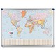 Nobo World Political Map MagneticW1236xH866mm Ref 32830722