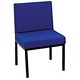 Trexus Reception Chair Traditional Metal Deep-cushioned W520xD660xH790mm Blue