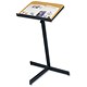 Sasco Lectern Height-adjustable W470xD407xH1020mm Light Oak Ref 33130875
