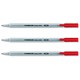 Staedtler Triplus Roller 403 Rollerball Pen Ergonomic 0.6mm Tip 0.3mm Line Red Ref 403-2 [Pack 10]