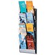 Fast Paper Maxi System Wall Display 4 x A5 or 8 x One-third A4 Pockets W250xD85xH670mm Ref 4065X4.35