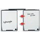 Nobo Mobile Whiteboard Double-sided Drywipe and Hanging Track 800mm W750xH1000mm Ref QMMS200 [Pack 2]