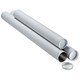 Flexocare Postal Tube with Plastic End Caps Dia50xL450mm White Ref 9796PTRY13 [Pack 10]