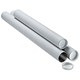 Flexocare Postal Tube with Plastic End Caps Dia50xL610mm White Ref 9796PTRY15 [Pack 10]