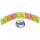 Post-it Z-Notes 8 Pads of 76x76mm Neon and FREE Cosmo Dispenser Ref COS330NP