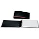 Accodata Thin Ring Binder for Sheets 393x280mm Capacity 35mm Black and Red Ref 86171 [Pack 5]