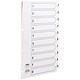Concord Classic Index Mylar-reinforced Punched 4 Holes 1-10 A4 White Ref 00901/CS9