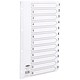 Concord Classic Index Mylar-reinforced Punched 4 Holes 1-12 A4 White Ref 01201/CS12