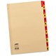 Concord Traditional Index Punched 4 Holes Jan-Dec A4 Buff Manilla Ref CS23