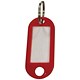 Helix Key Hangers Write-on Red Ref W21020 [Pack 100]