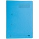 Elba Stratford Transfer Spring File with Pocket Recycled 315gsm 32mm Foolscap Blue Ref 30113 [Pack 25]