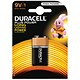 Duracell Plus MN1604 Battery Alkaline 9V Ref 75051887