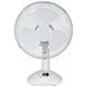 Micromark Desk Fan Oscillating 2-Speed H220mm Dia.229mm Grey and White Ref MM53545