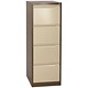 Bisley BS4E Filing Cabinet Flush-front 4-Drawer W470xD622xH1321mm Brown and Cream Ref BS4E-0506