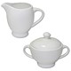 Churchill Serenity Sugar Bowl and Jug Fine Bone China White Ref SERE1S and C1