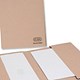 Elba Twin Pocket Wallet Strong Capacity 2x28mm Foolscap Brown Ref 22712 [Pack 25]