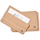 Elba Open Top Wallet Large Gussetted Capacity 38mm Foolscap Buff Ref 22912 [Pack 50]