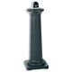 Rubbermaid Ash Bin Free-standing Weather-resistant 311x311x1001mm Black Ref 9W30-00-BLA