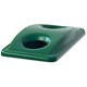 Rubbermaid Slim Jim Lid for Bottle Recycling System Green Ref 2692-88-GRN