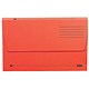 Elba Document Wallet Half Flap 285gsm Capacity 35mm Foolscap Red Ref 21118 [Pack 50]