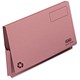 Elba Document Wallet Full Flap 285gsm Capacity 32mm Foolscap Pink Ref 21517 [Pack 50]