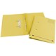Elba Spirosort Transfer Spring File Recycled 315gsm 35mm Foolscap Yellow Ref 30619 [Pack 25]