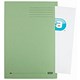 Elba Square Cut Folder Recycled Lightweight 180gsm A4 Green Ref 20144 [Pack 100]