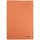 Elba Square Cut Folder Recycled Lightweight 180gsm A4 Orange Ref 20146 [Pack 100]