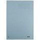 Elba Square Cut Folder Recycled Heavyweight 290gsm Foolscap Blue Ref 20313 [Pack 100]