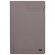 Elba Square Cut Folder Recycled Heavyweight 290gsm Foolscap Grey Ref 20315 [Pack 100]