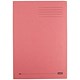 Elba Square Cut Folder Recycled Heavyweight 290gsm Foolscap Red Ref 20318 [Pack 100]