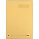 Elba Square Cut Folder Recycled Heavyweight 290gsm Foolscap Yellow Ref 20319 [Pack 100]