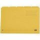 Elba Tabbed Folder Recycled Heavyweight 290gsm Foolscap Yellow Ref 20619 [Pack 100]