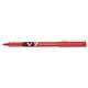 Pilot V7 Rollerball Pen Needle Tip 0.7mm Line 0.5mm Red Ref V702 [Pack 12]