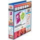 Emgee Presentation Ring Binder PVC 4 D-Ring 40mm Capacity A4 Blue Ref 560322 [Pack 6]