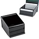 Rexel Agenda Deluxe Card Index Box Capacity 300 Cards 8x5in 203x127mm Charcoal Ref 26151