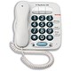 BT Big Button 100 Telephone Hands-free 3 One-touch 10 Two-touch Memories White Ref 019325