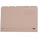 Elba Economy Tabbed Folder Recycled Manilla 170gsm Foolscap Buff Ref 20812 [Pack 100]