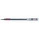 Pentel Superb Ball Pen Fine 0.7mm Tip 0.25mm Line Red Ref BKN727-B [Pack 12]