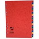Europa Subject Dividers Pressboard 300 micron Europunched A-Z A4 Assorted Ref 4803 [Pack 5]