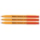 Staedtler 309 Handwriting Pen Fibre Tipped 0.8mm Tip 0.6mm Line Red Ref 309-2 [Pack 10]