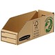 Fellowes Basics Parts Bin Corrugated Fibreboard Packed Flat 102x280x102mm Ref 07353 [Pack 50]