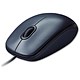 Logitech Pilot Mouse Optical Corded USB and PS/2 with Scroll Wheel Black Ref 910-000133