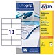 Avery Copier Labels 105x58mm. 10 Labels per Sheet (100 A4 Sheets)