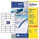 Avery Copier Labels 70x30mm. 30 Labels per Sheet (100 A4 Sheets)