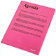 Esselte Copy-safe Folder Plastic Cut Flush A4 Red Ref 54833/54834 [Pack 100]