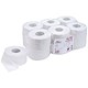 Maxima Toilet Roll Mini Jumbo 2-Ply Core 76mm Length 200m White Ref VMAX2500 [Pack 12]