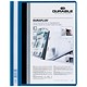 Durable Duraplus Quotation Filing Folder PVC with Clear Title Pocket A4 Blue Ref 2579/06 [Pack 25]