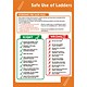 Stewart Superior Health and Safety Poster Laminated Safe Use of Ladders H420xW595mm Ref HS026