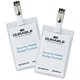 Durable Name Badges Security with Rotating Clip 90x60mm Ref 8002 [Pack 25]